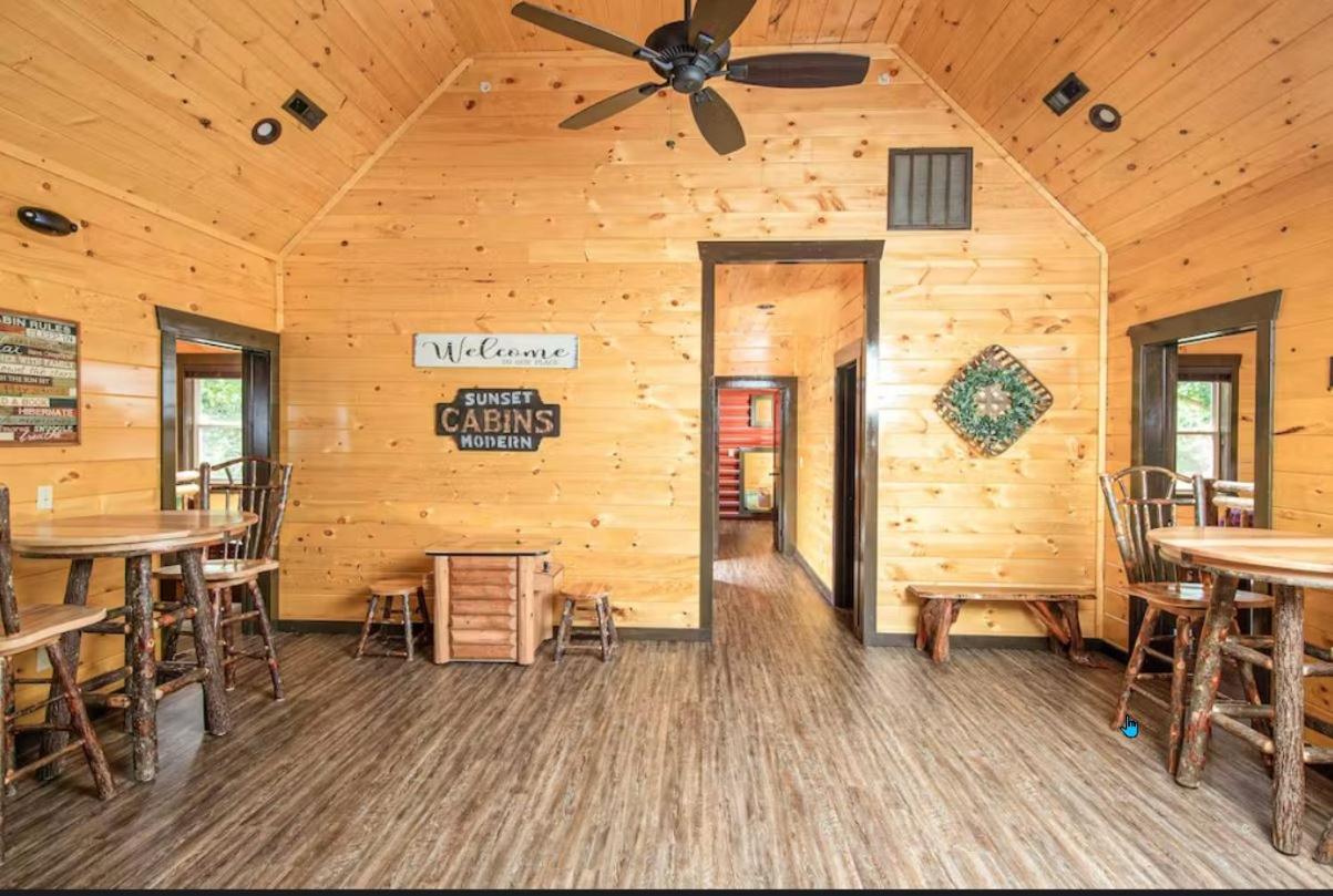 The Big Willow Retreat By Stony Brook Cabins ガトリンバーグ エクステリア 写真