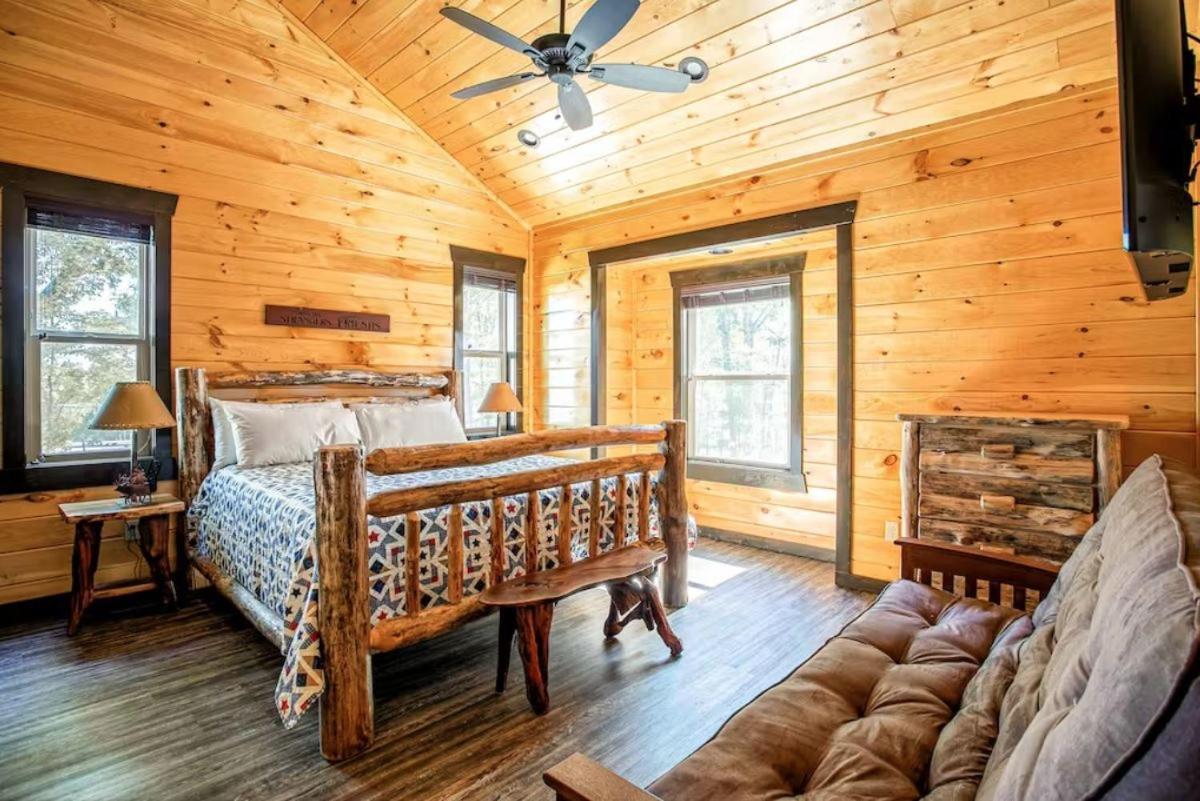 The Big Willow Retreat By Stony Brook Cabins ガトリンバーグ エクステリア 写真